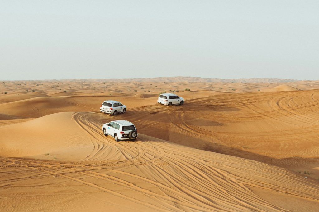 4x4 dans le desert